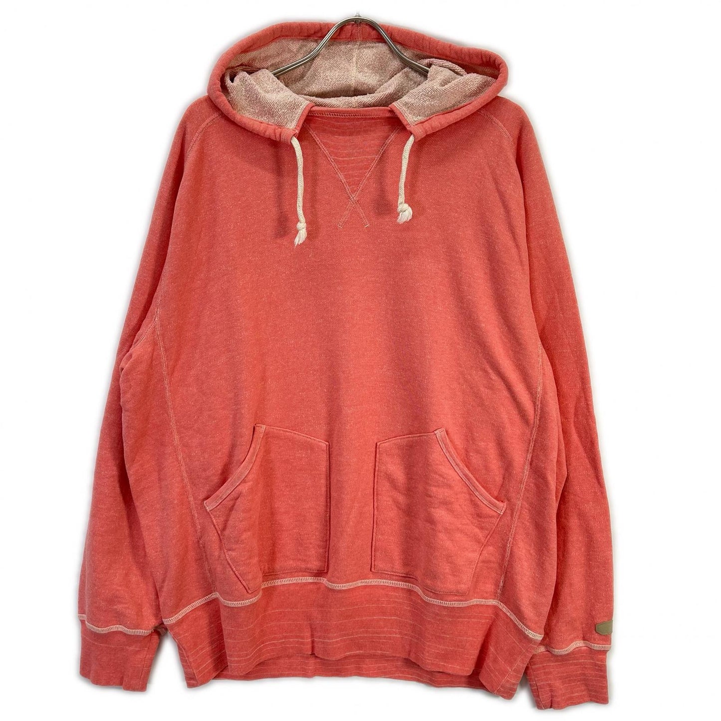 NICENESS 24SS Silk Cotton Pullover Hoodie Pink Size L