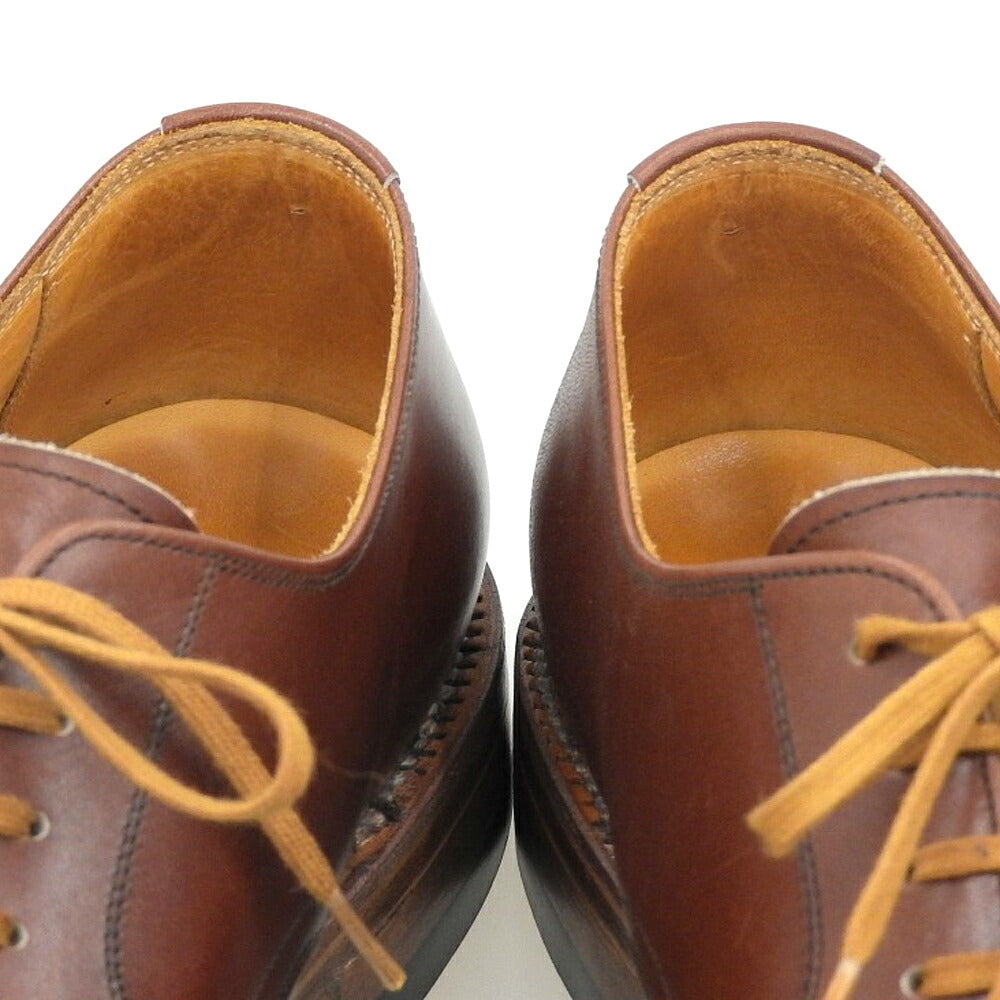 SCOTCH GRAIN H-2013 Leather U-Tip Shoes Brown Sneakers Size 24.5