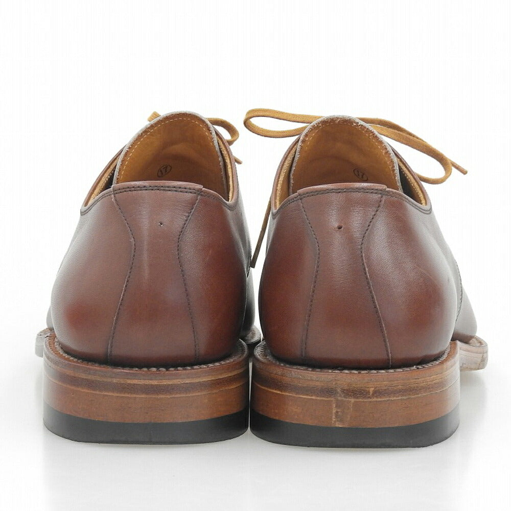 SCOTCH GRAIN H-2013 Leather U-Tip Shoes Brown Sneakers Size 24.5