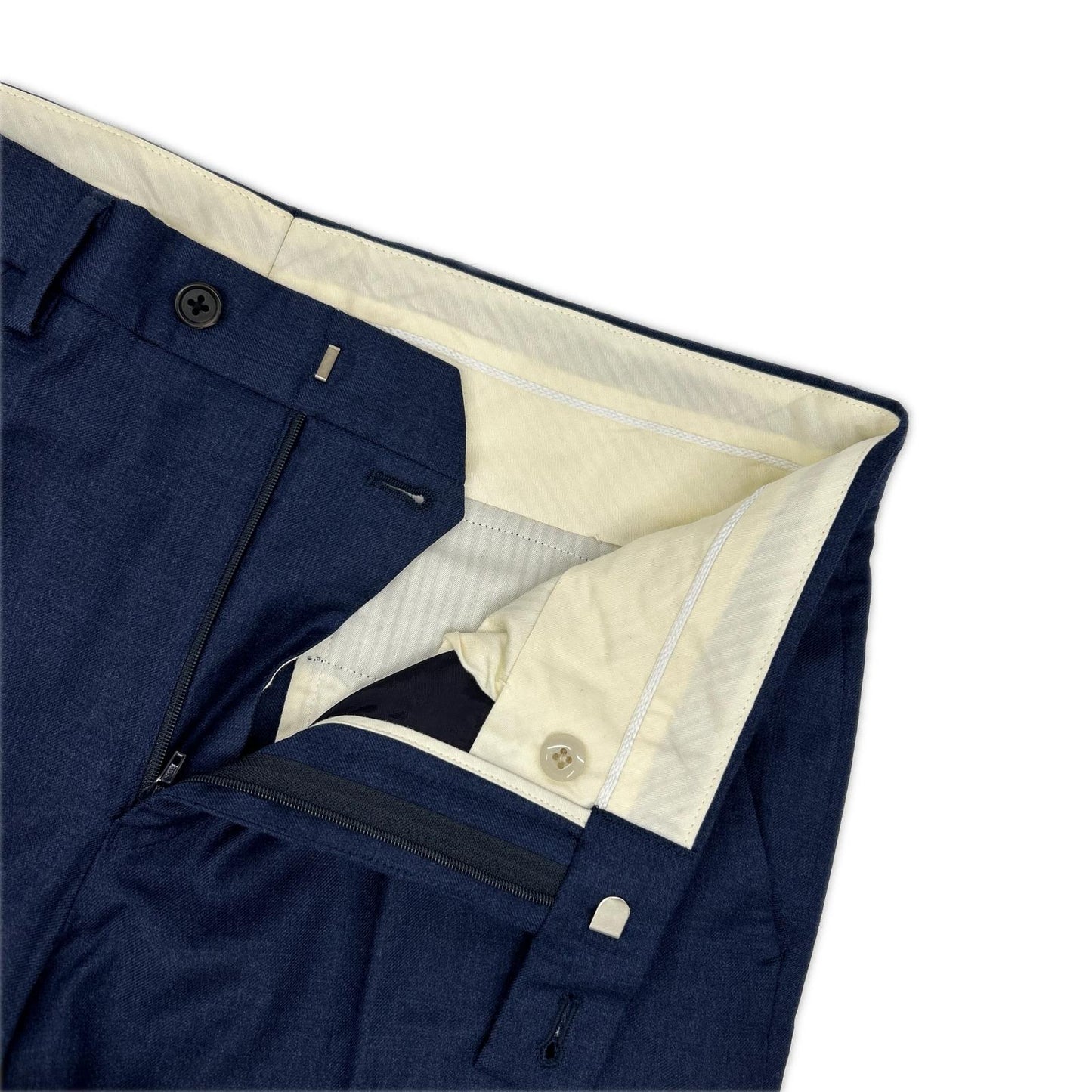 PaulSmith Loro Piana Wool Solid Suit Navy Size M