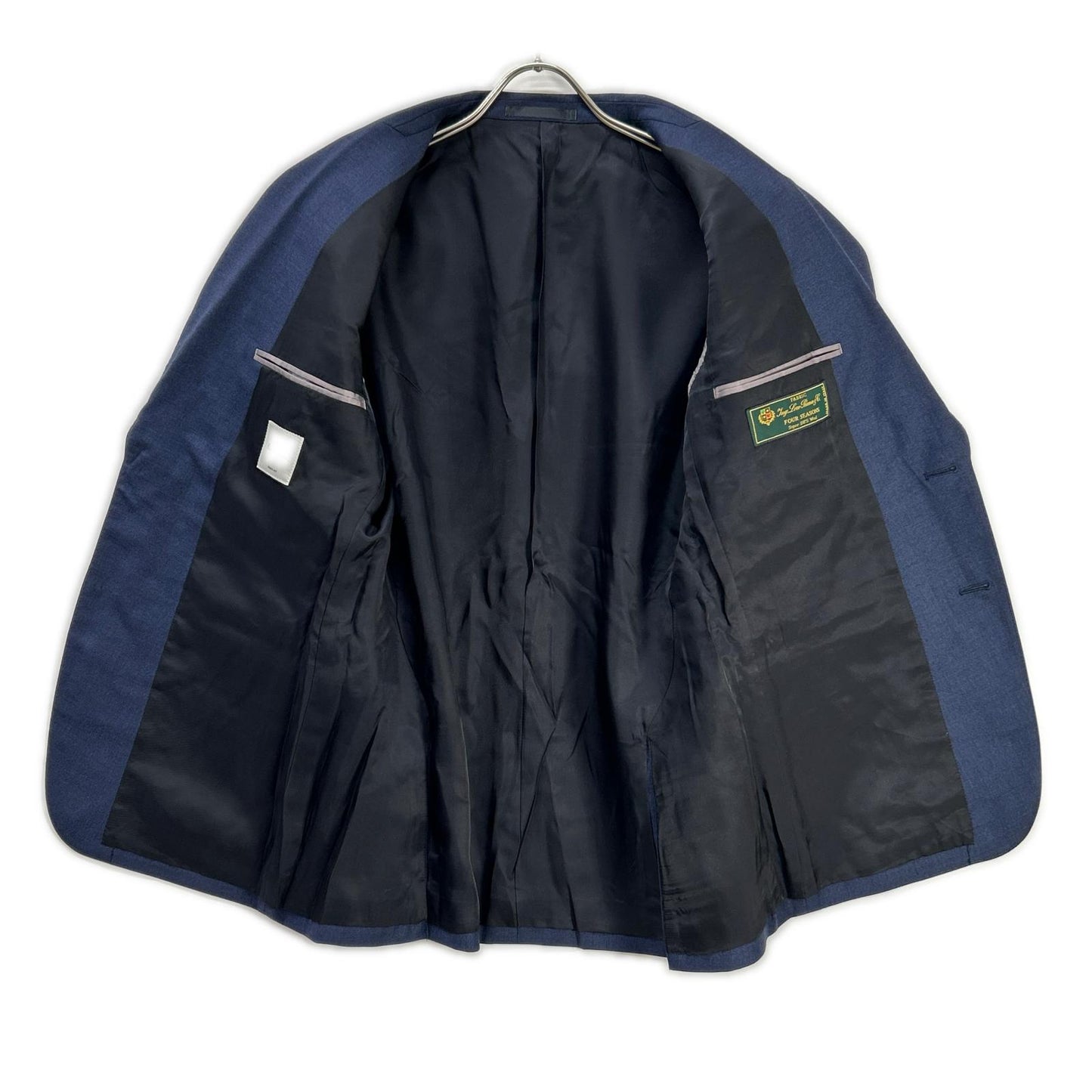 PaulSmith Loro Piana Wool Solid Suit Navy Size M