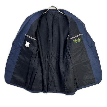 PaulSmith Loro Piana Wool Solid Suit Navy Size M