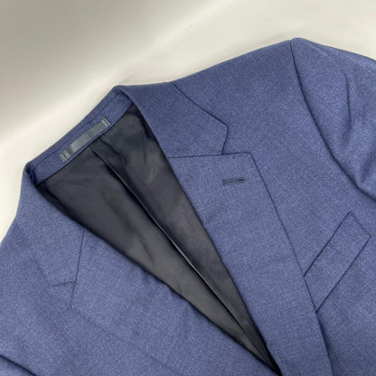 PaulSmith Loro Piana Wool Solid Suit Navy Size M