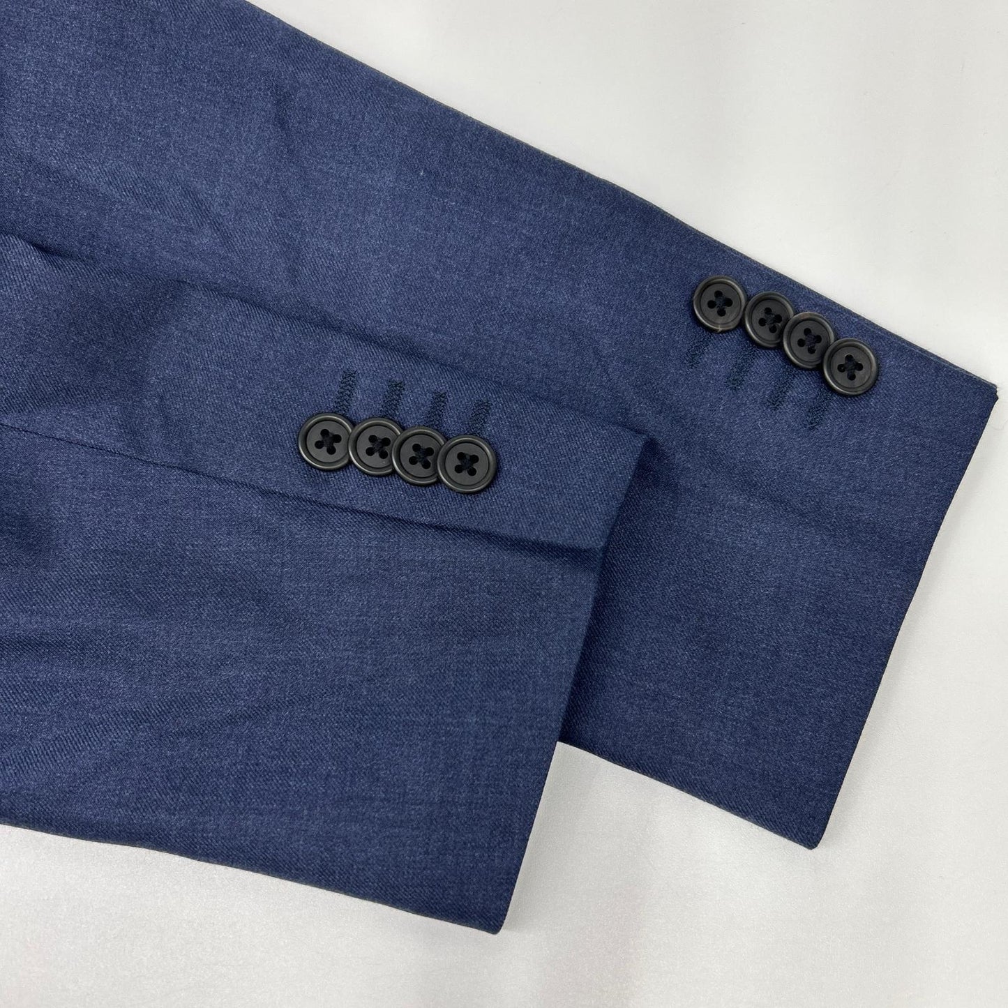 PaulSmith Loro Piana Wool Solid Suit Navy Size M