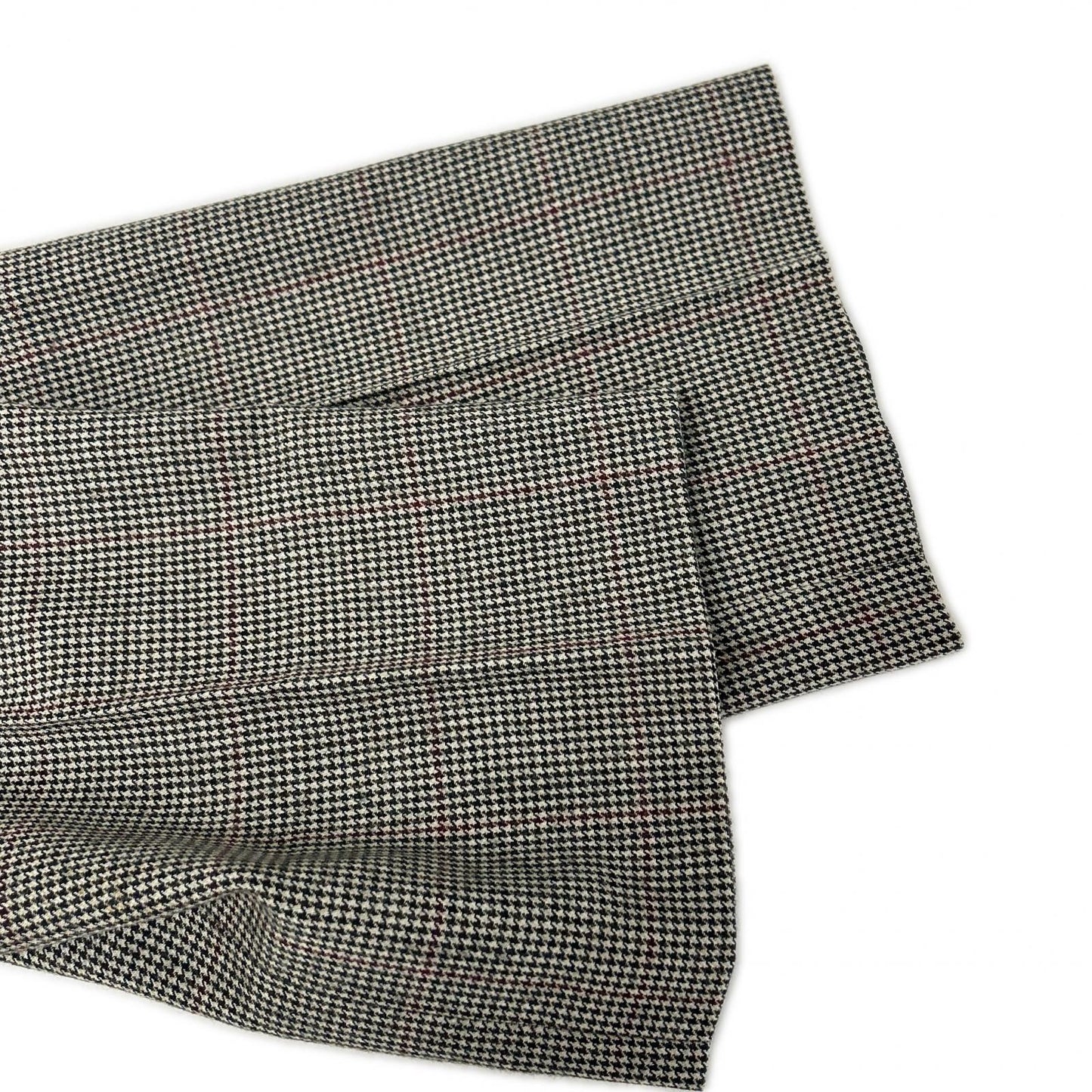 PaulSmith Bower Roebuck Houndstooth Wool Pants Brown Size 32