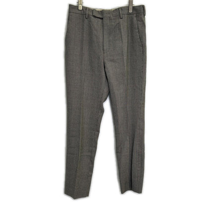 PaulSmith Bower Roebuck Houndstooth Wool Pants Brown Size 32