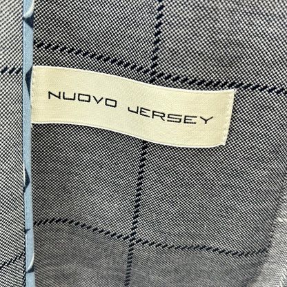 ETRO Nuovo Jersey Check 2B Blazer Gray Size 44