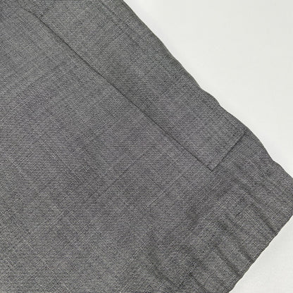 EMPORIOARMANI T1R520 Wool Silk Shawl Jacket Gray Size 46