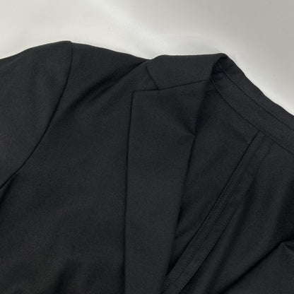 EMPORIOARMANI Black Wool 2B Blazer Size 46