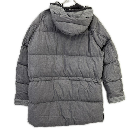 STONE ISLAND 14AW Hooded 4-Pocket Down Jacket Gray Size XL