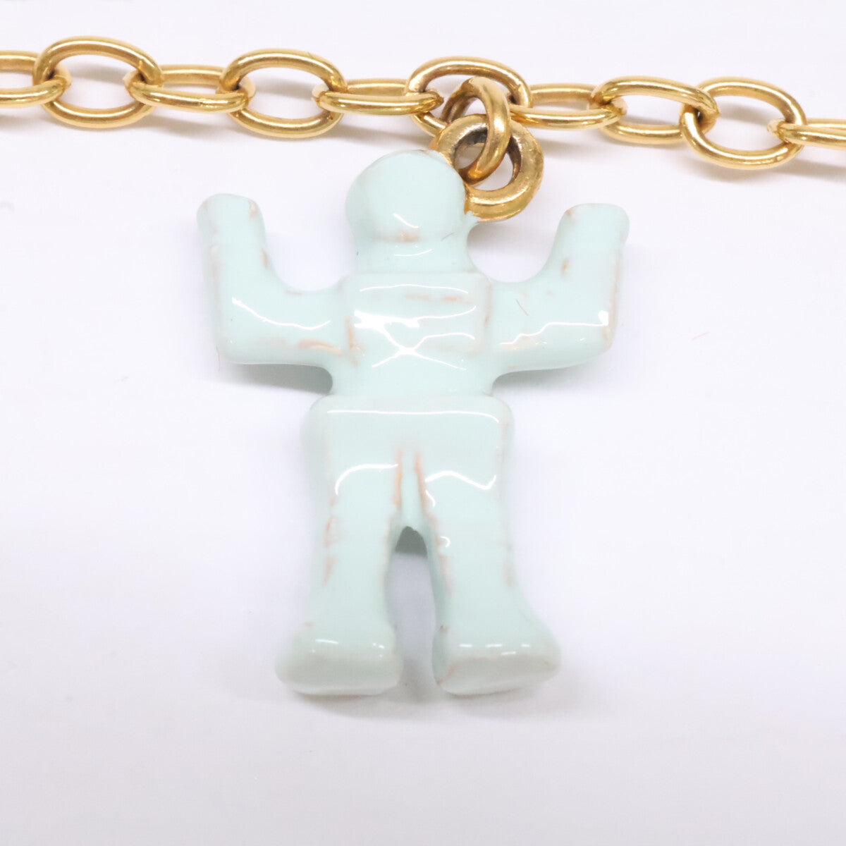 MARNI Animal Charm Chain Gold Multicolor Size ONE SIZE