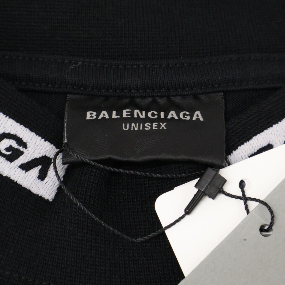 BALENCIAGA 23 Top League Damaged T-Shirt Black Size L