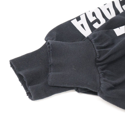 BALENCIAGA 23 Top League Damaged T-Shirt Black Size L