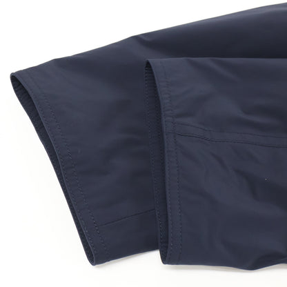 HERMES Navy Fly Front Chester Coat Size 48