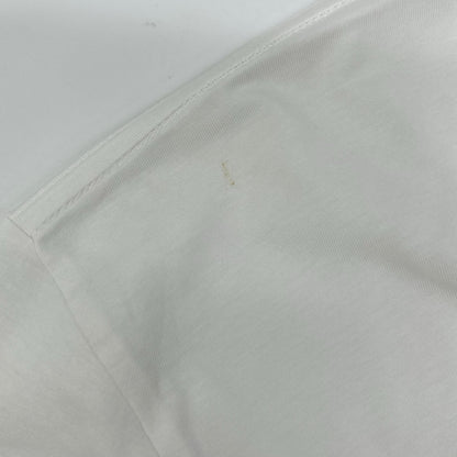 MARNI Logo Embroidered Mock Neck Long Top White Size 48