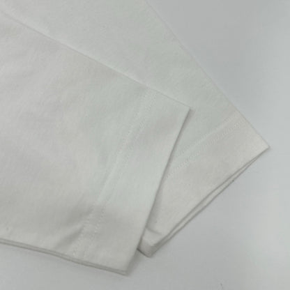 MARNI Logo Embroidered Mock Neck Long Top White Size 48