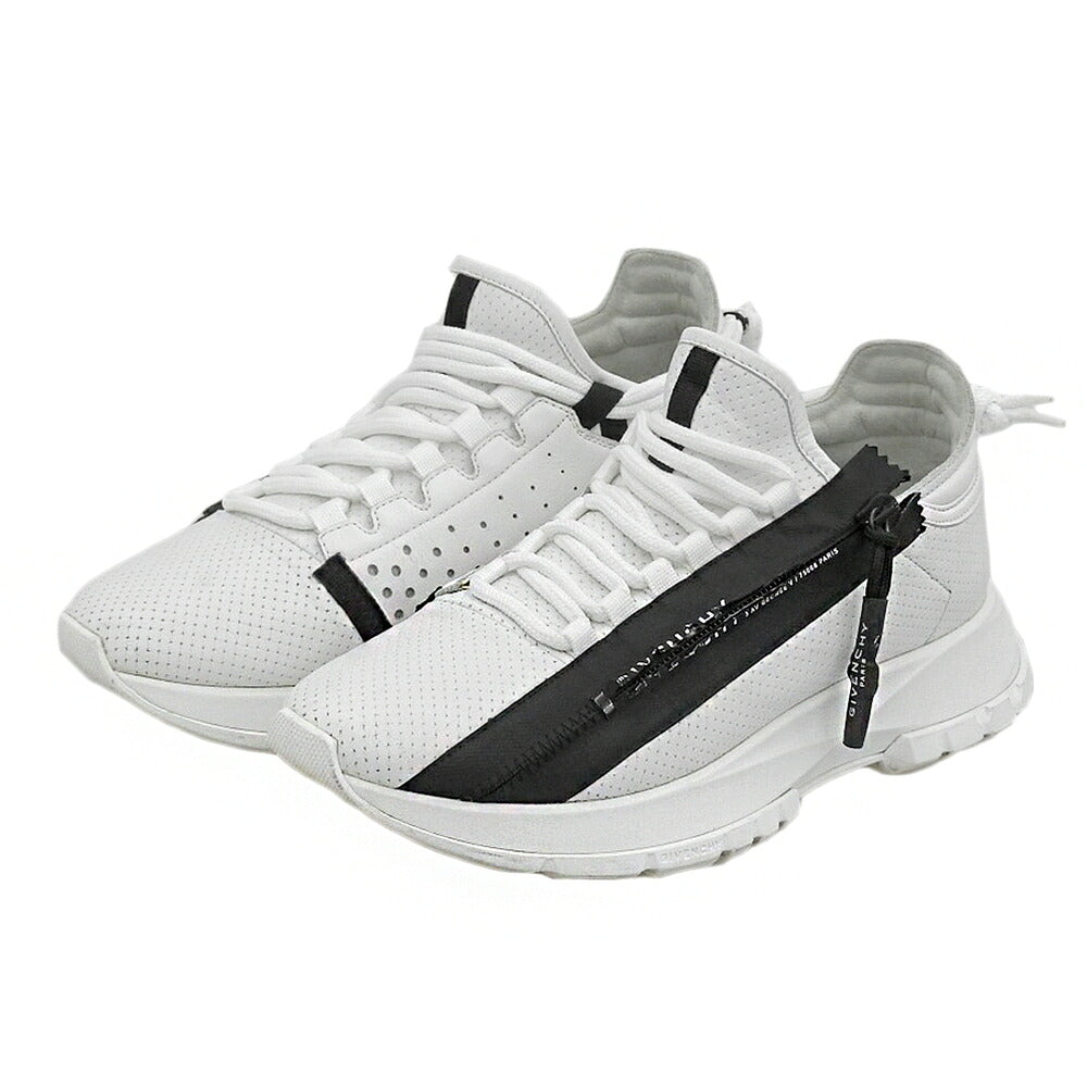 GIVENCHY Spectre Low Calf Sneakers White/Black Size 37.5