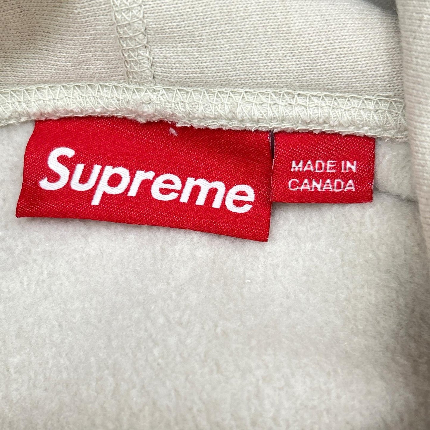Supreme 24AW Box Logo Hooded Sweatshirt Beige Size M