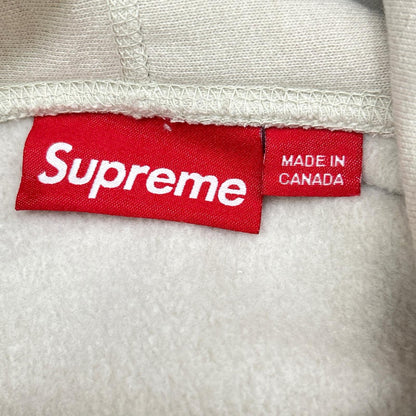 Supreme 24AW Box Logo Hooded Sweatshirt Beige Size M