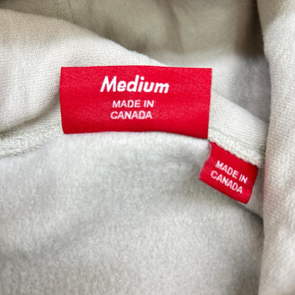 Supreme 24AW Box Logo Hooded Sweatshirt Beige Size M