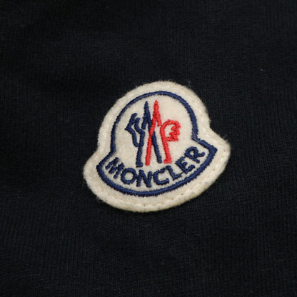 MONCLER BORN TO PROTECT Cotton Nylon Zip Hoodie Black Size L