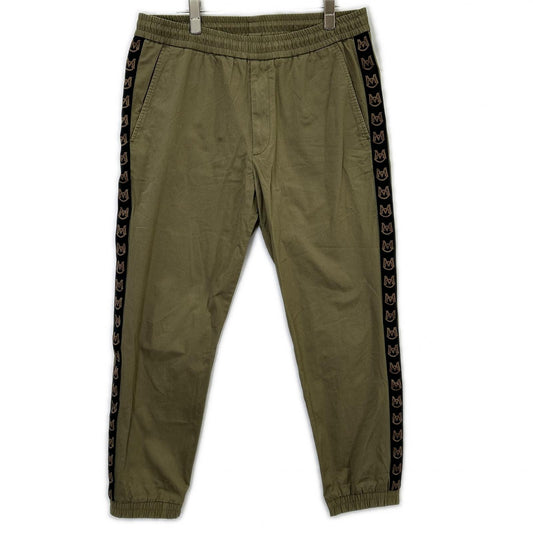MONCLER Sportivo Side Logo Line Easy Pants Green Size 48