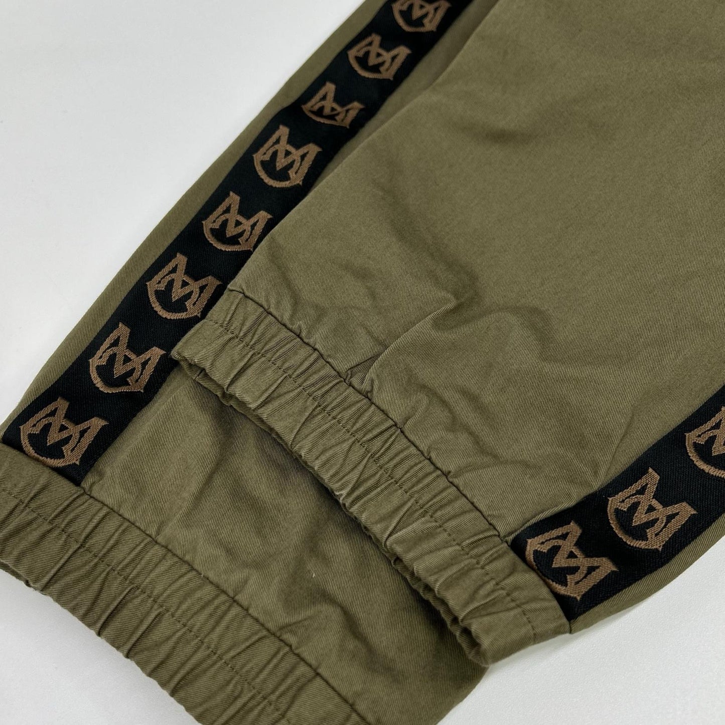 MONCLER Sportivo Side Logo Line Easy Pants Green Size 48