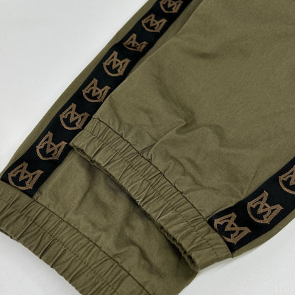 MONCLER Sportivo Side Logo Line Easy Pants Green Size 48