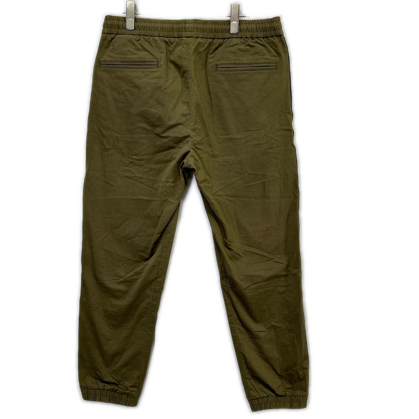MONCLER Sportivo Side Logo Line Easy Pants Green Size 48