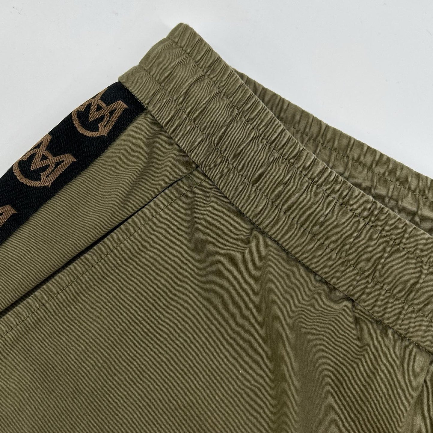 MONCLER Sportivo Side Logo Line Easy Pants Green Size 48