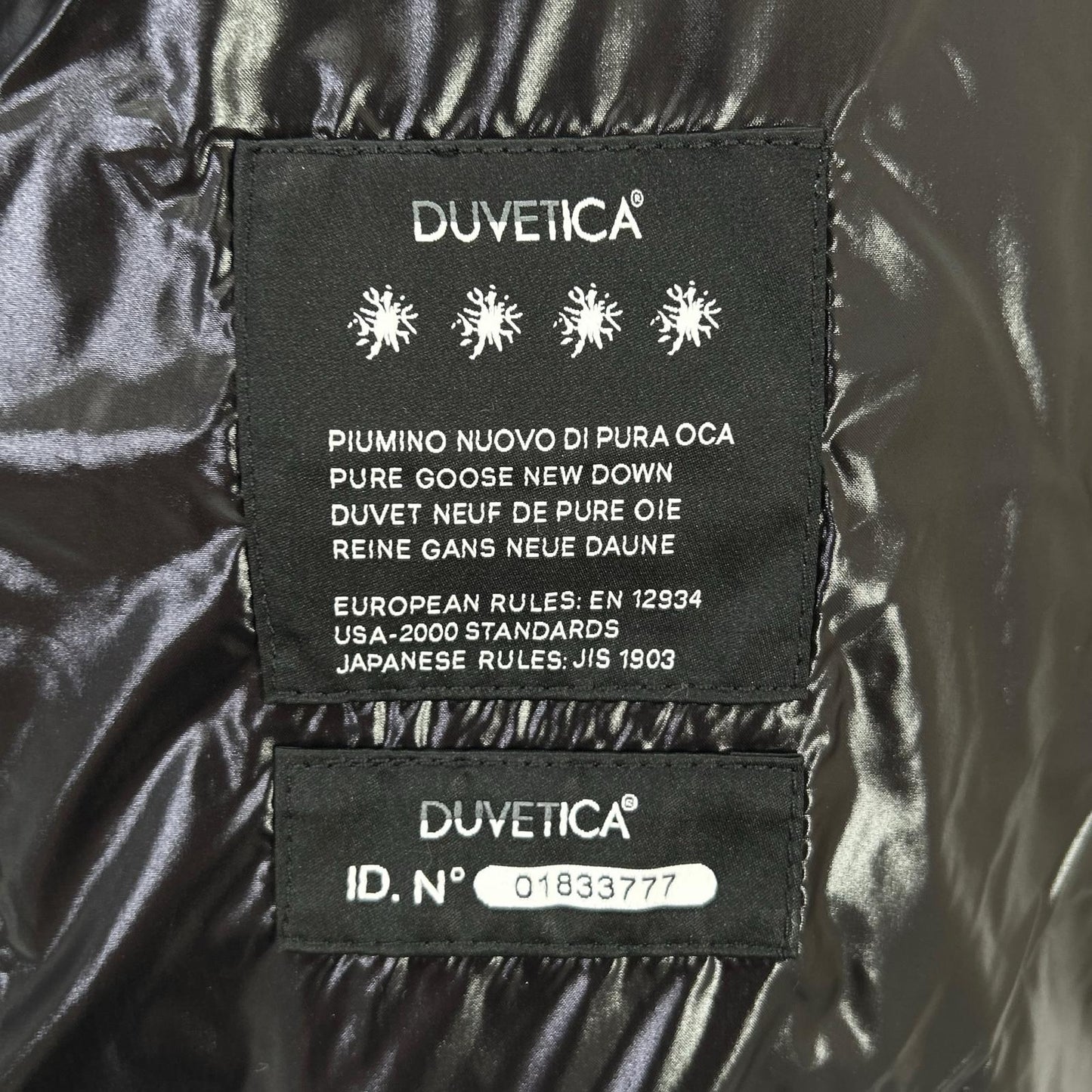 DUVETICA xHYDROGEN Side Skull Full-Zip Jacket Black Size 44