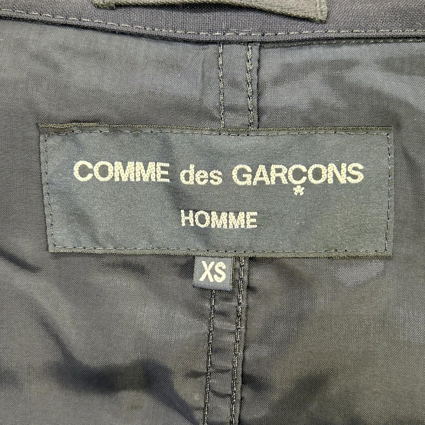 COMMEdesGARCONS HOMME Wool Stitch Blazer Navy Size X