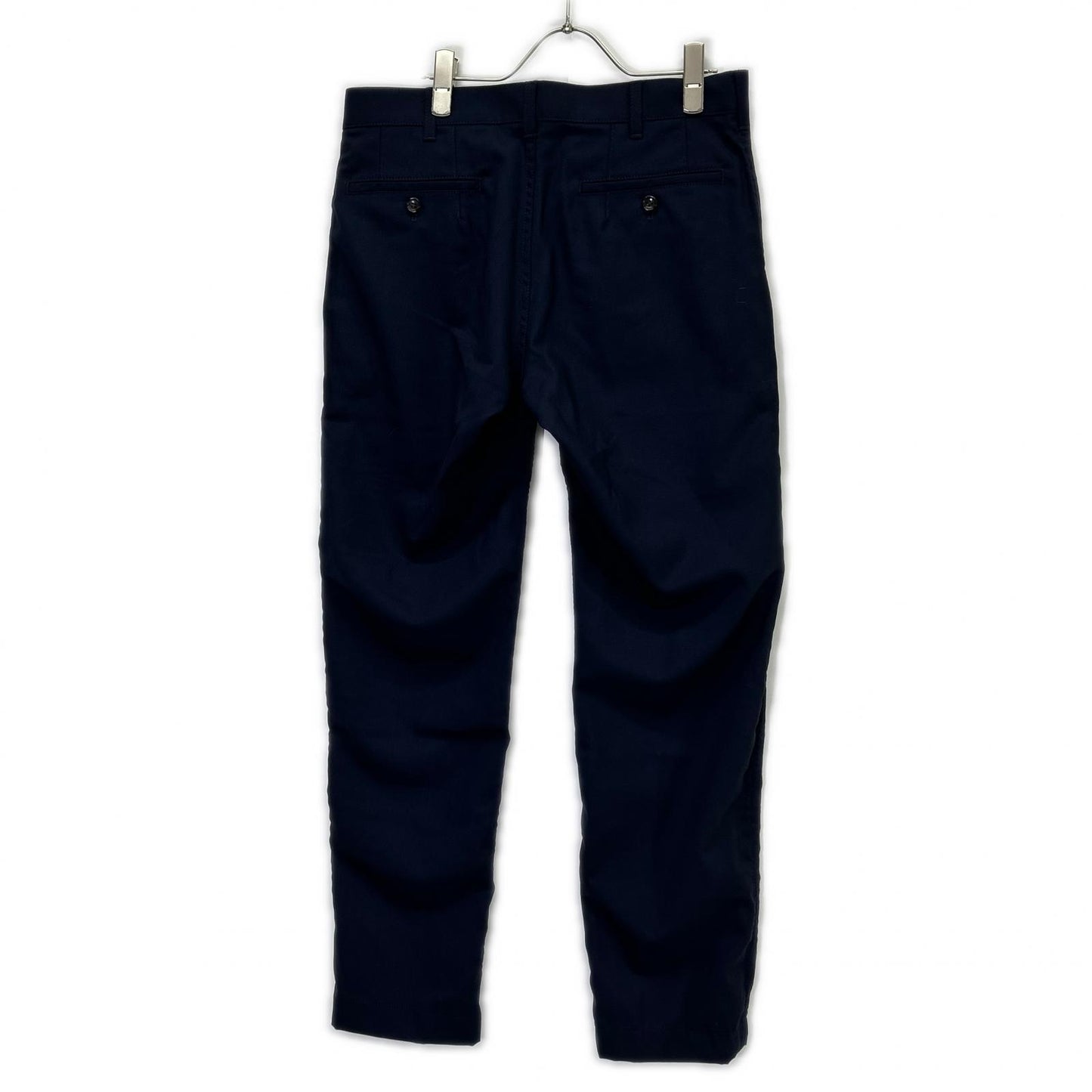 COMMEdesGARCONS HOMME Wool Stitch Slacks Pants Navy Size S