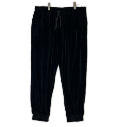GUCCI Velour Track Joggers Black Size 3XL