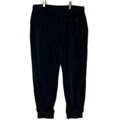GUCCI Velour Track Joggers Black Size 3XL