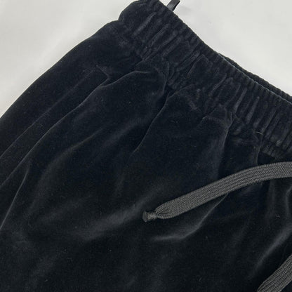 GUCCI Velour Track Joggers Black Size 3XL