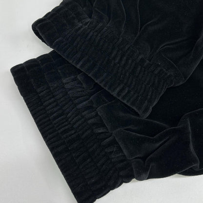 GUCCI Velour Track Joggers Black Size 3XL