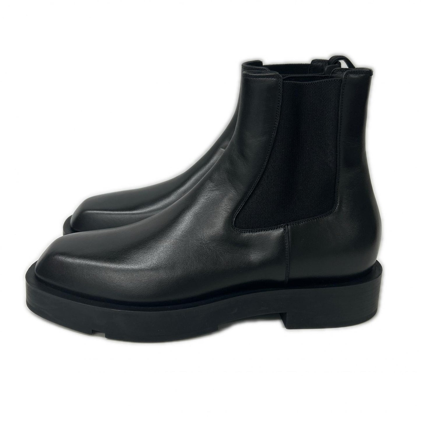 GIVENCHY Leather Chelsea Boots Black EU 40 Size EU 40