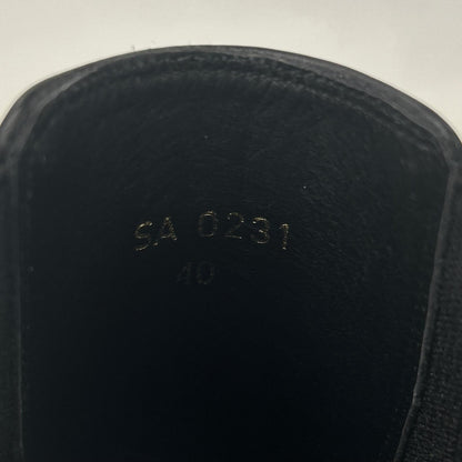 GIVENCHY Leather Chelsea Boots Black EU 40 Size EU 40