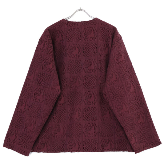 SASQUATCHfabrix. 23AW xNeedles Lion Jacket Bordeaux Size L