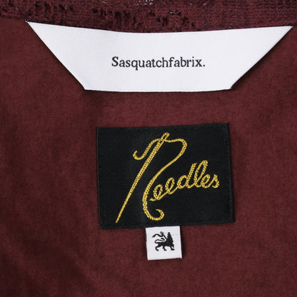 SASQUATCHfabrix. 23AW xNeedles Lion Jacket Bordeaux Size L