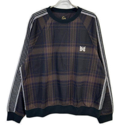needles 23AW Check Track Crew Neck Long Shirt Multi Size XL