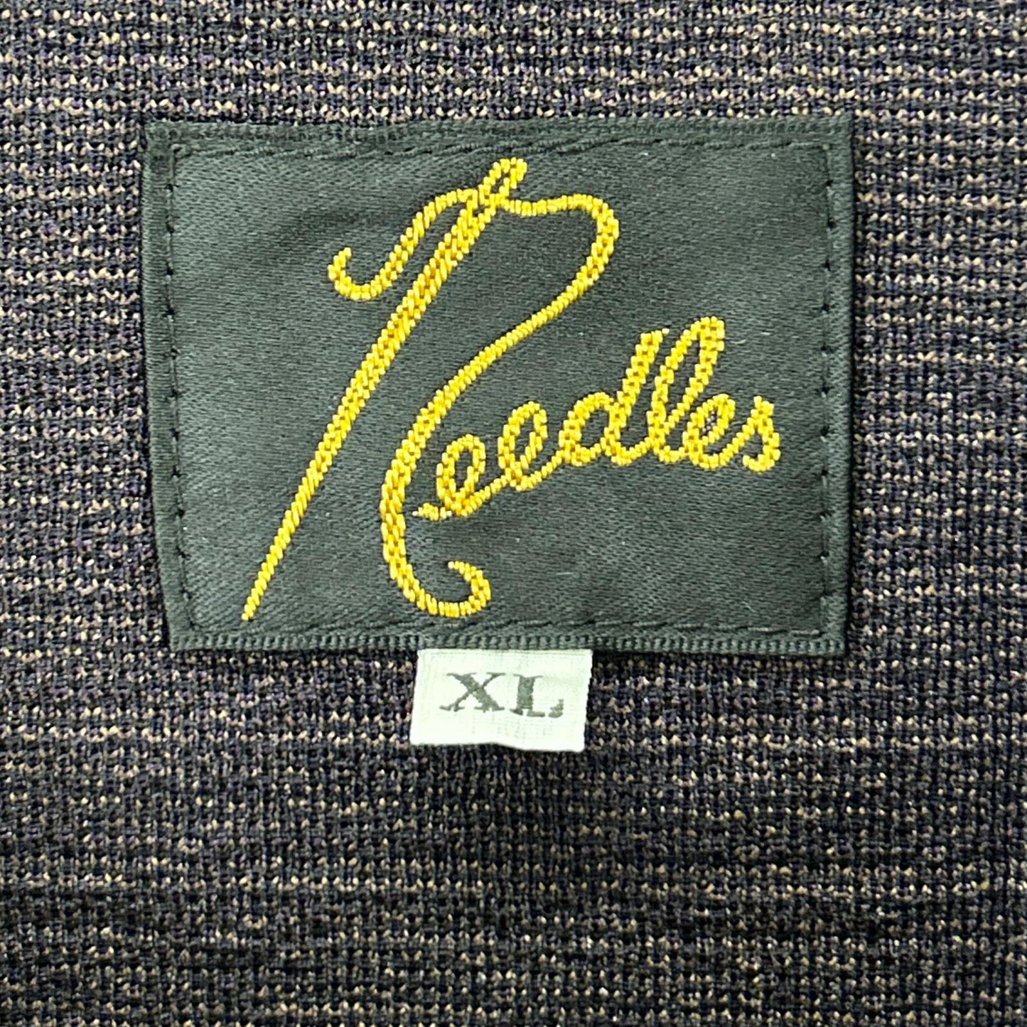 needles 23AW Check Track Crew Neck Long Shirt Multi Size XL