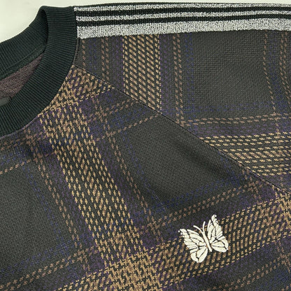 needles 23AW Check Track Crew Neck Long Shirt Multi Size XL