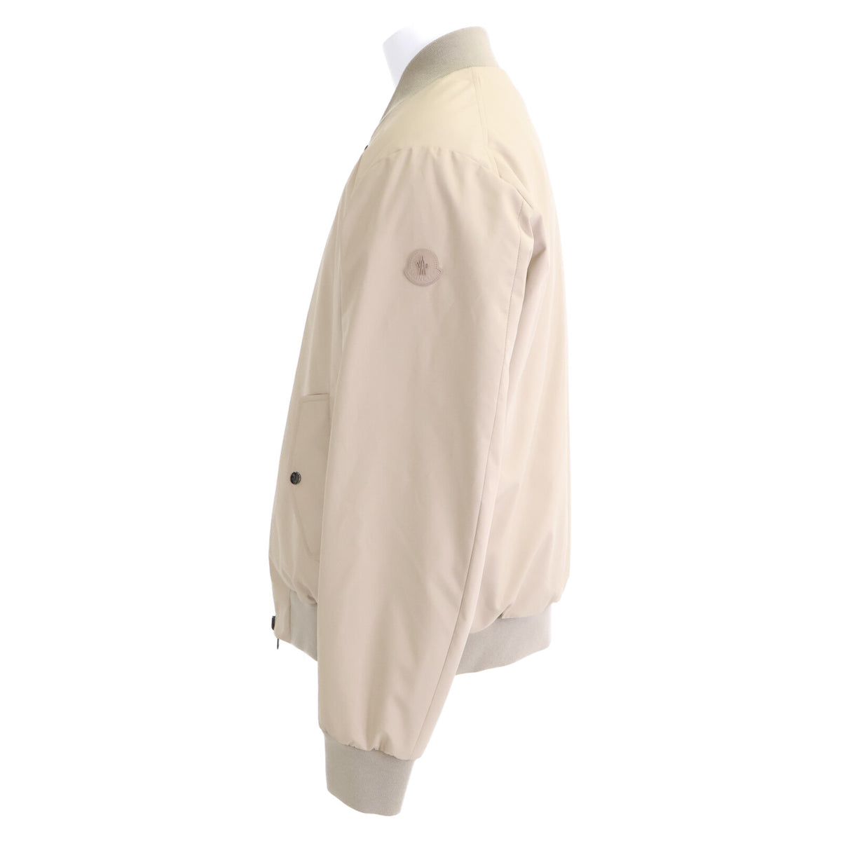 MONCLER 24' DIOUNES Reversible Down Jacket Beige Size 3