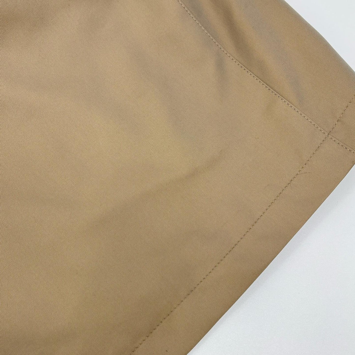 BLACK LABEL CRESTBRIDGE Check Liner Coat Beige Size LL