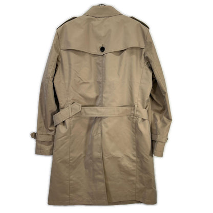 BLACK LABEL CRESTBRIDGE Check Liner Coat Beige Size LL