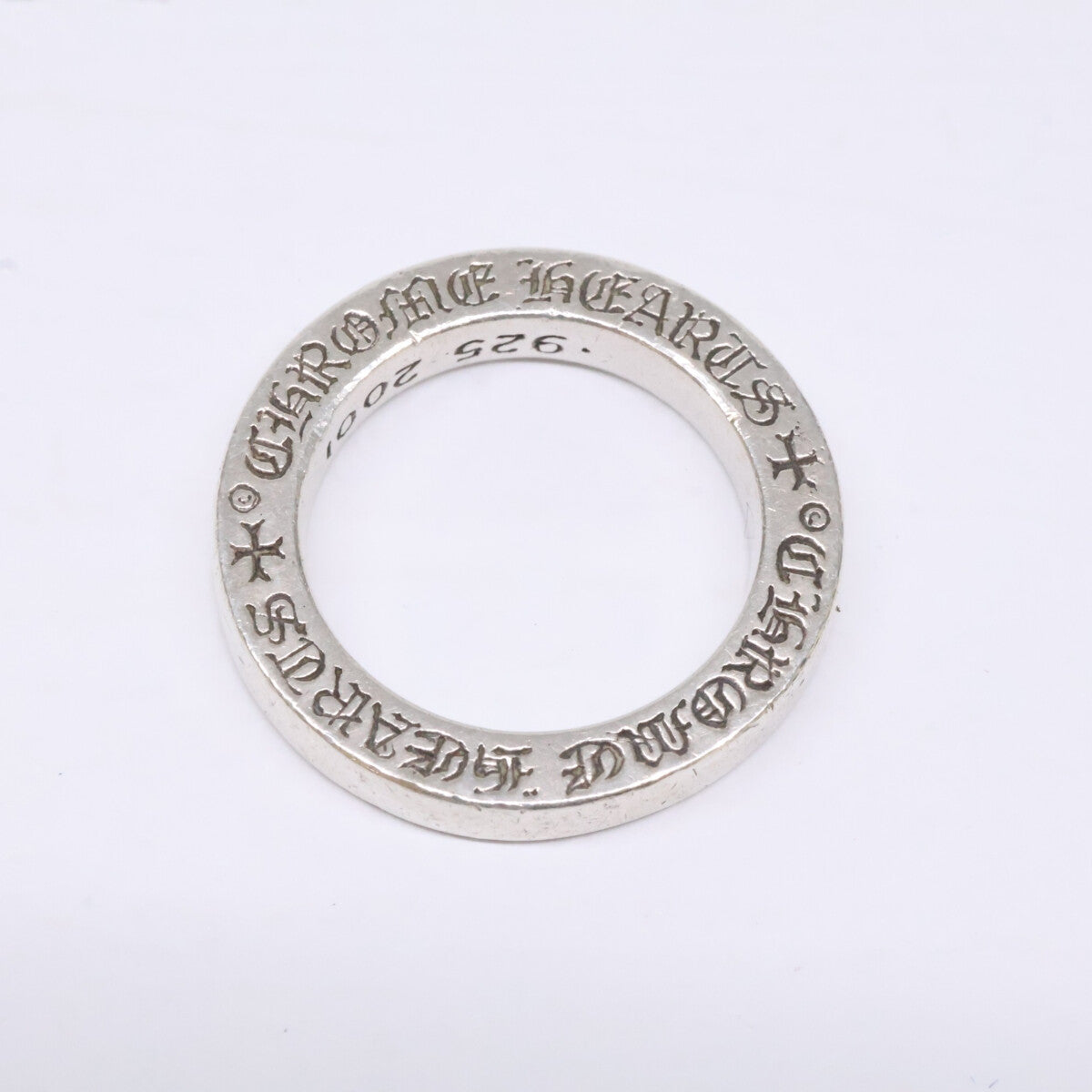 Chrome hearts 2001 925 Spacer Plain ONE SIZE Ring Size ONE SIZE