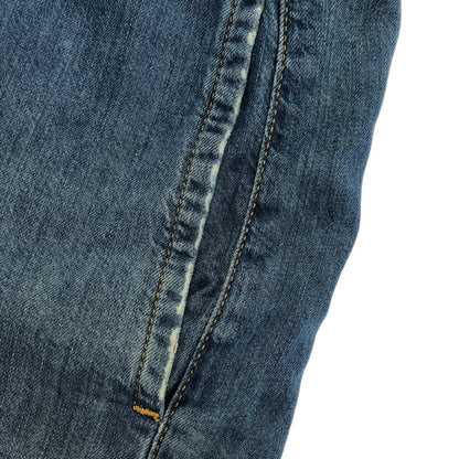 DIESEL Blue Distressed Denim Jeans Size L
