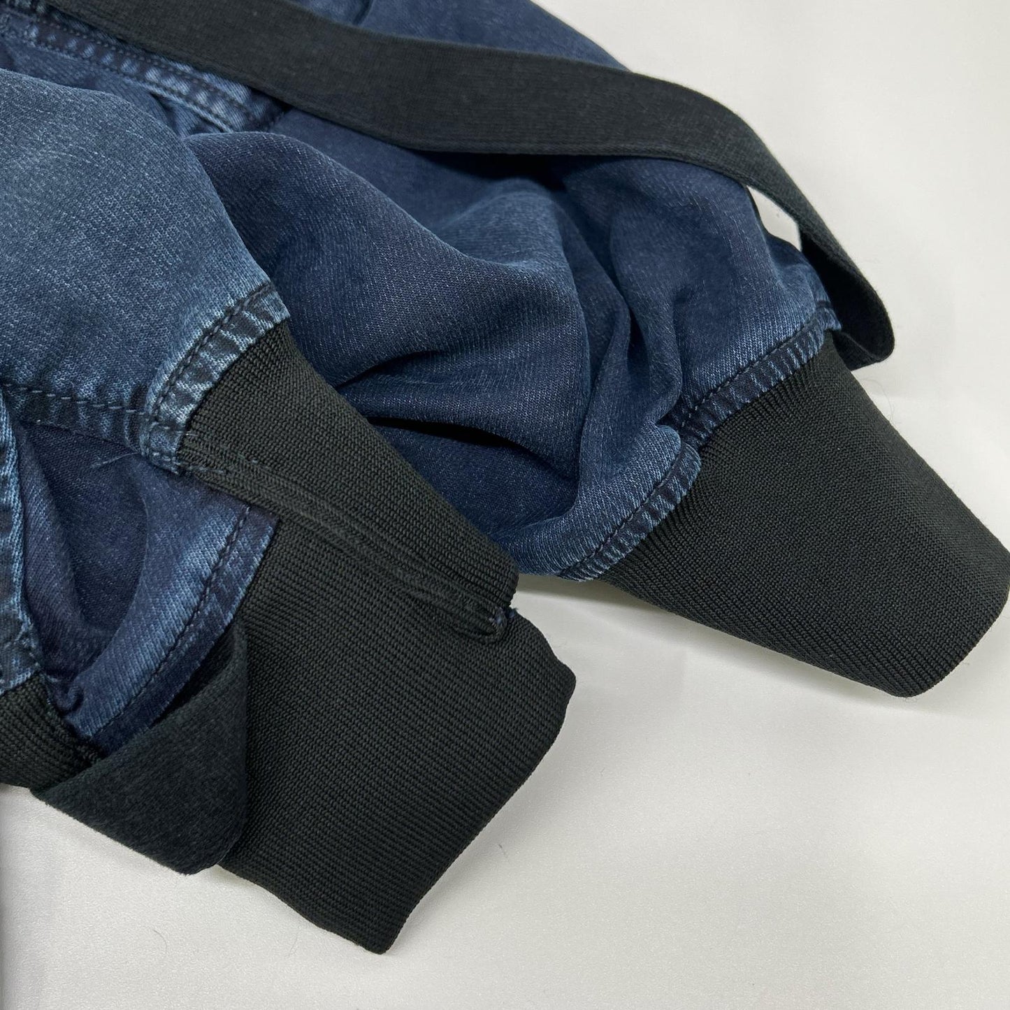 DIESEL D-FRANKIE-SP Zip Military Jacket Indigo Size XS